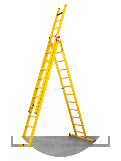 KUNSTSTOF REFORMLADDER VERHUUR